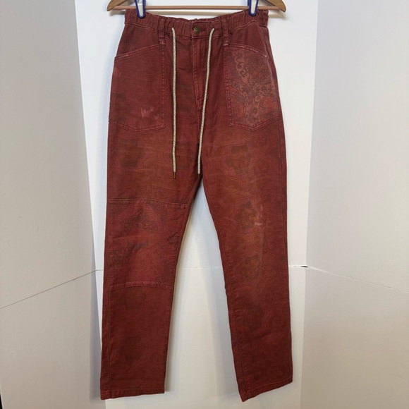 Anthropologie Pilcro Patchwork The Trailblazer Pants - Picture 2 of 16